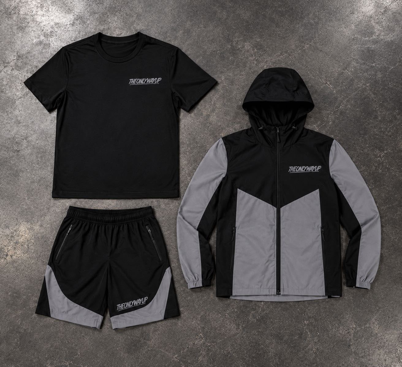 Panel Collection in Black / Grey